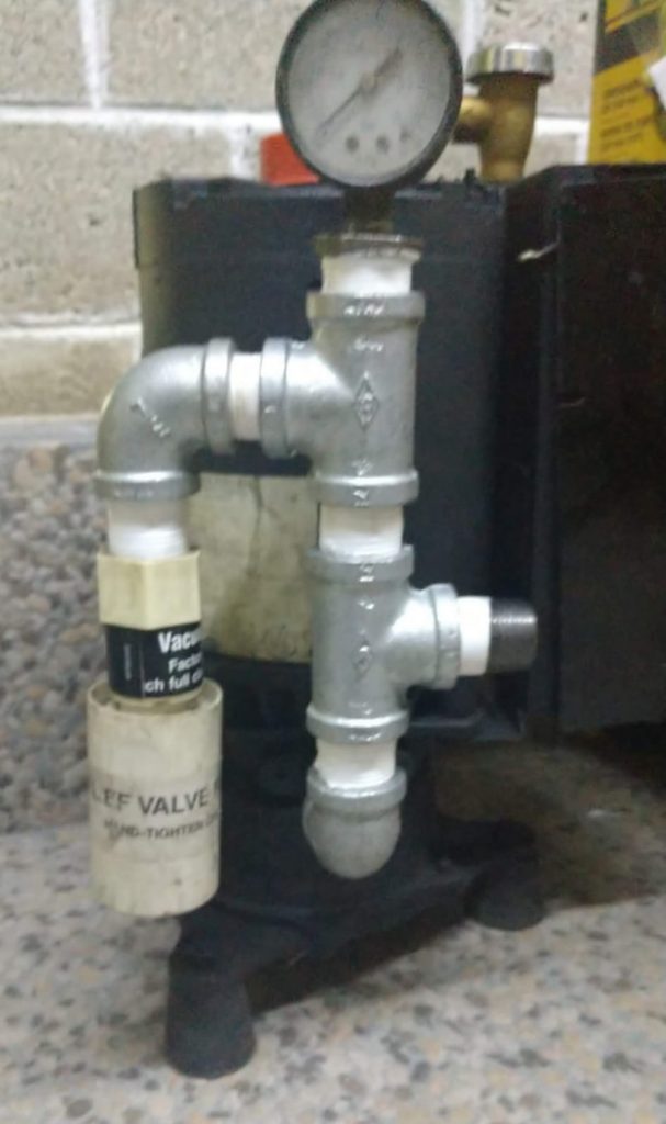 Reparación de bomba de vacío _después 2